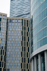 Several office buildings