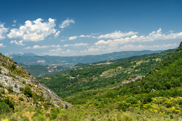 Landscape near Mormanno, Calabria