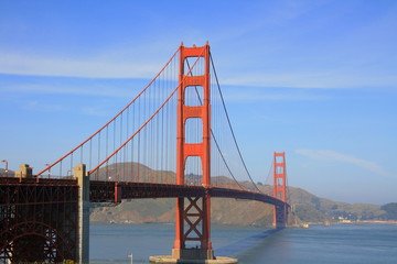 Fototapeta na wymiar Golden Gate bridge in San Francisco