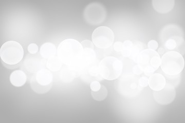 Gray  abstract background. white bokeh blurred beautiful shiny lights. use for Merry Christmas /happy new year wallpaper backdrop and your product.