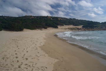 La spiaggia di Cala Cipolla