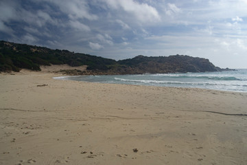 La spiaggia di Cala Cipolla