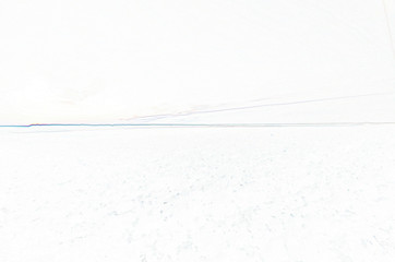  horizon and plowed field