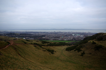vue sur la ville d'&Eacute;dimbourg