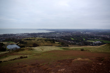 vue sur la ville d'Édimbourg