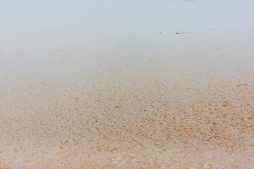 Abstract background. White mud on the car