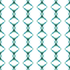 Fototapeta premium Ikat, Tie Dye, Batik, Hand Drawn Ornament. 