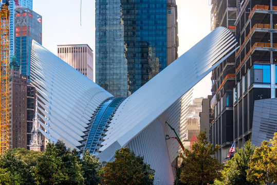 The World Trade Center Transportation Hub, New York, USA