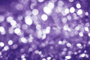 Abstract background with bokeh. Holiday Christmas and New Year. Template for design. Magic concept.