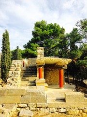 Palais de Knossos - Cr&ecirc;te