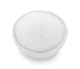 sugar isolated on white background.