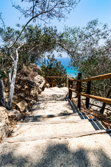 Fototapeta premium Stairs to the beach