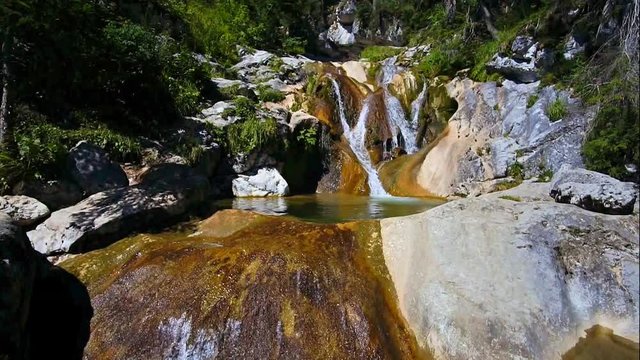 W&uuml;rmbach Wasserfall bei Lofer in &Ouml;sterreich