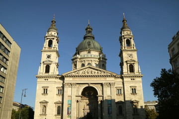 Fototapeta na wymiar ブダペストの聖イシュトヴァーン大聖堂