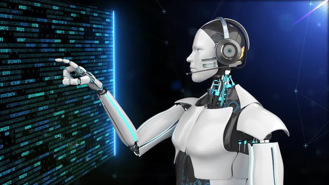 4k Video Working Robot, ProRes 4444