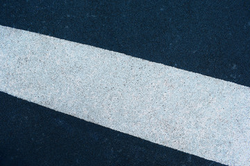 Fototapeta premium Blue and white grainy texture. White strip on a blue background