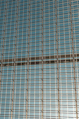 building facade detail of corporate real estate - abstract background -