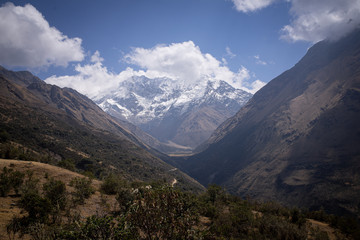 landscape in the mountains