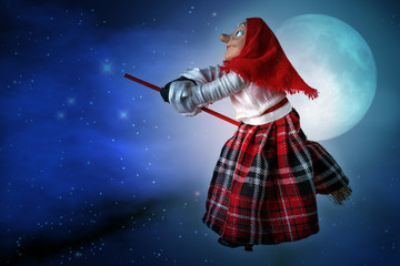 La Befana che porta i doni 