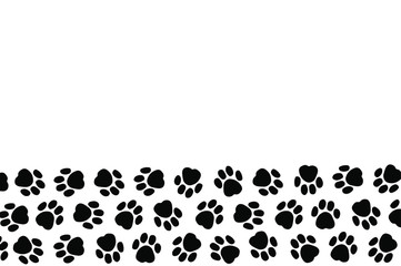 background for dog hair salon, dog styling and grooming shop, store for pets. Vector illustration isolated on white background. EPS 10