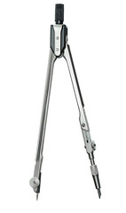 Metal divider. Classic metal divider on white background