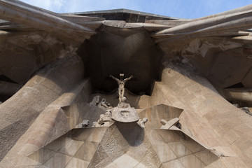 Spain, Barcelona, La Sagrada Familia