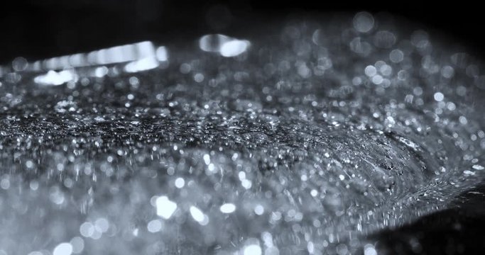 Expanding Glob of Semi-Liquid Substance