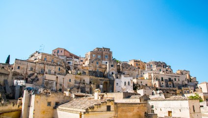 Fototapeta na wymiar Ancient town of Matera (Sassi di Matera), Basilicata, southern Italy