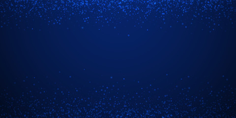 Magic stars sparse Christmas background. Subtle fl