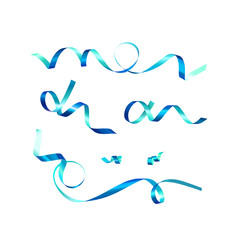 realistic holiday ribbons for decor