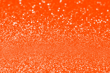 Trendy orange color abstract background. Sparkling and shine monochrome Lush Lava backdrop.