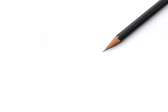 pencils isolated on white background.
