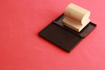 stamp ink made in wood