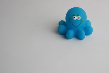 child toy for blue octopus bathtub