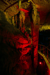 Cave Sataplia In The National Park In Georgia