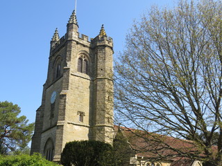 old church tower