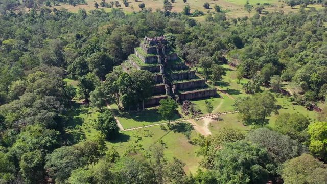 The temple of Koh Ker , North of Cambodia
