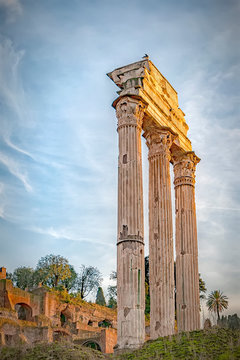 Rome Temple of Castor and Pollux