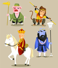 journey to the west story characters