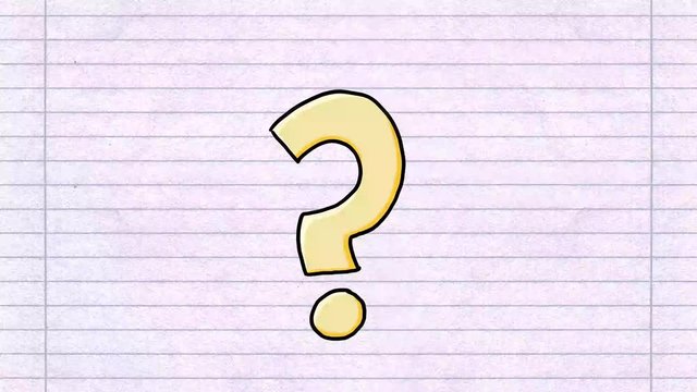 Fragezeichen Animation Cartoon
