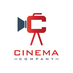 design the film logo with the letter C