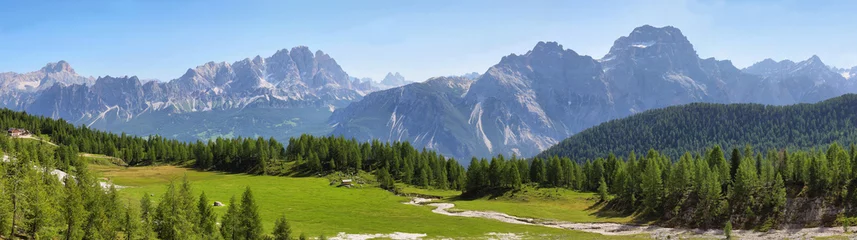 Deurstickers Verre massief van Croda di Lago, Dolomieten, Italië © estivillml