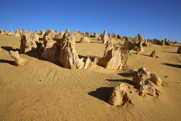 The Pinnacles im Nambung Nationalpark. Westaustralien
