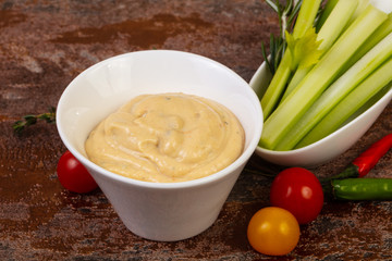 Vegan cuisine - Humus