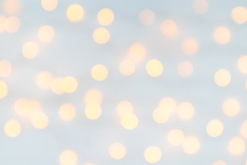 abstract golden bokeh light festive holiday background
