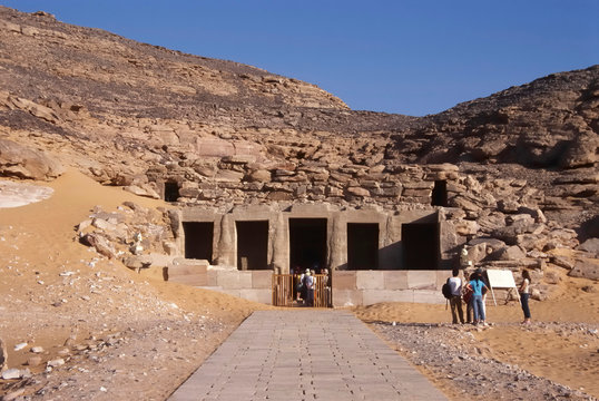 Tempelanlage von Derr, Nubien., &Auml;gypten