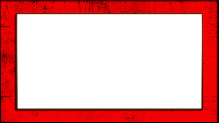 Colorful abstract frame. Square border for your web design or copyspace . Photo frames canvas on the wall. Texture isolated on white background.