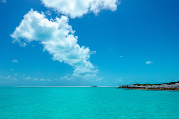 The Pristine Beaches of White Cay, Exumas, Bahamas