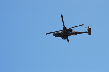Fototapeta na wymiar Apache Helicopter
