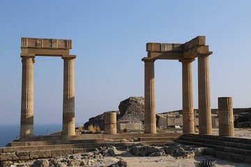 Fototapeta premium Akropolis von Lindos